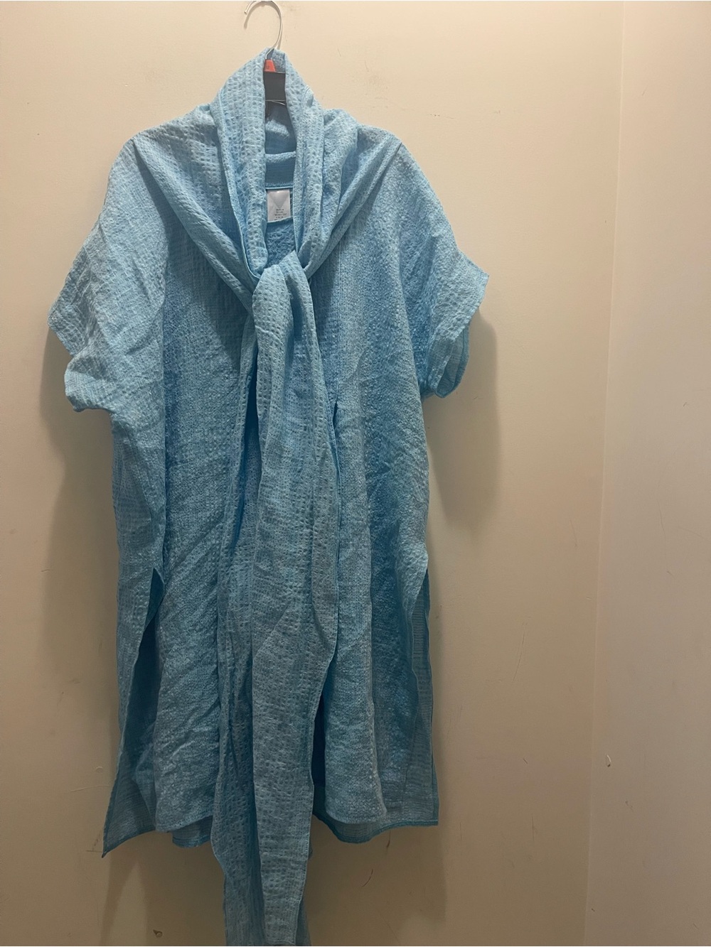Igor Linen Tunic Top w/Self Tie